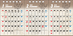 TR-SEPARATE03暦入りテンプレートアレンジ見本デザイン2